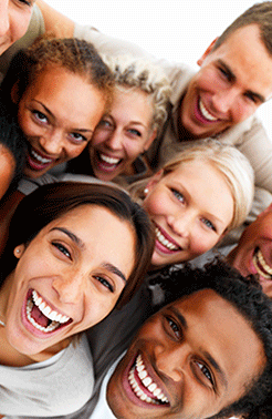 Group of adults smiling